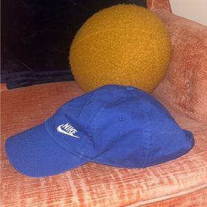 Nike blue adjustable baseball cap